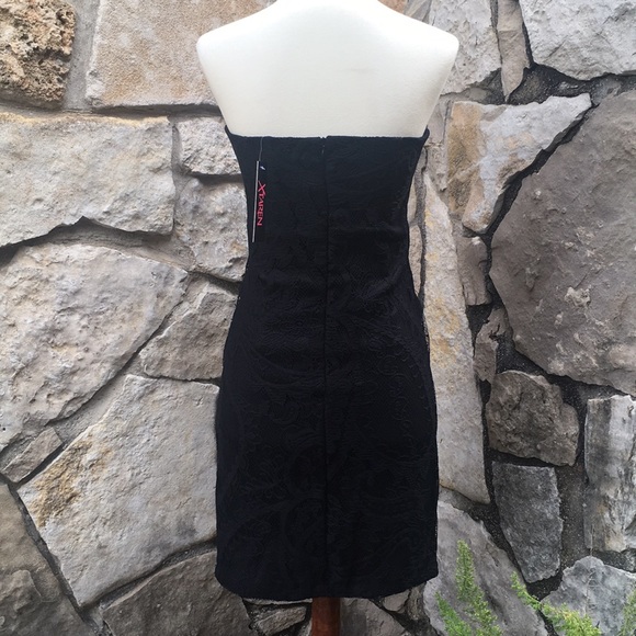 XTaren Black Lace Cocktail Dress - Picture 4 of 7